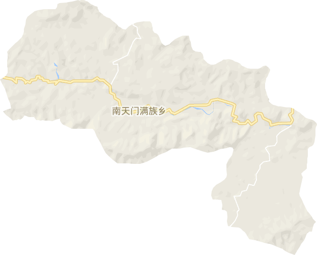 南天门满族乡电子地图