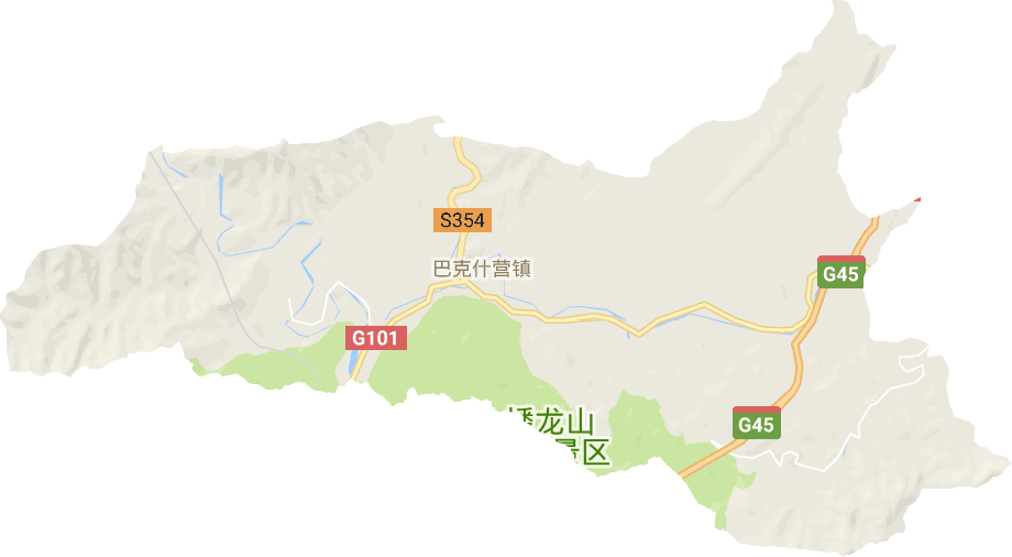 巴克什营镇电子地图