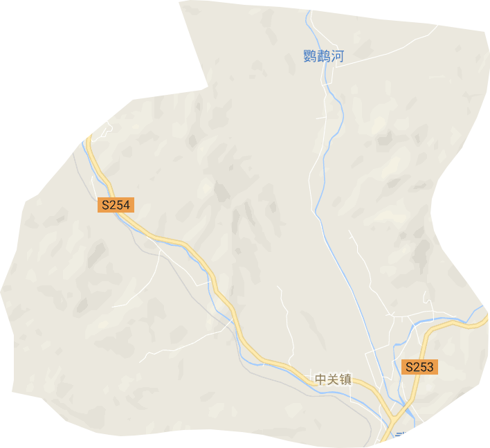中关镇电子地图
