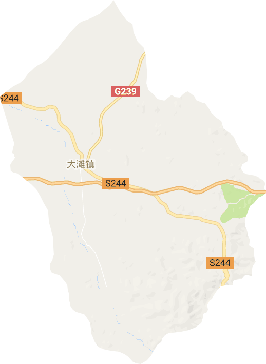 大滩镇电子地图