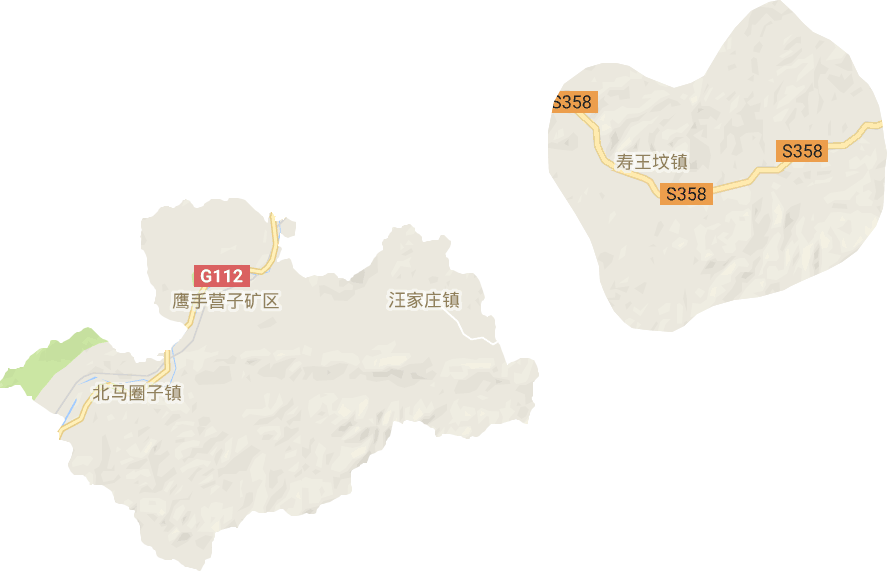 鹰手营子矿区电子地图