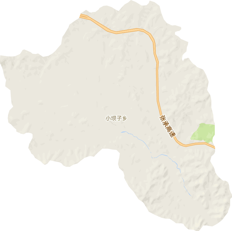 小坝子乡电子地图
