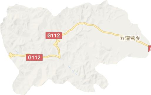 五道营乡电子地图
