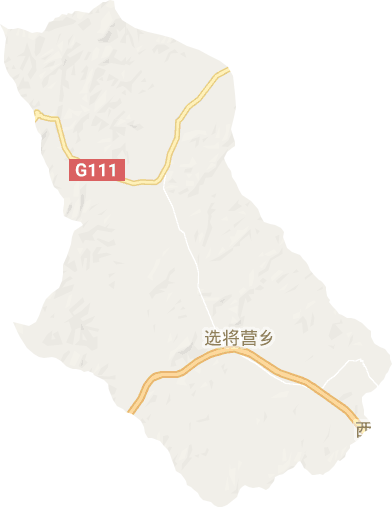 选将营乡电子地图
