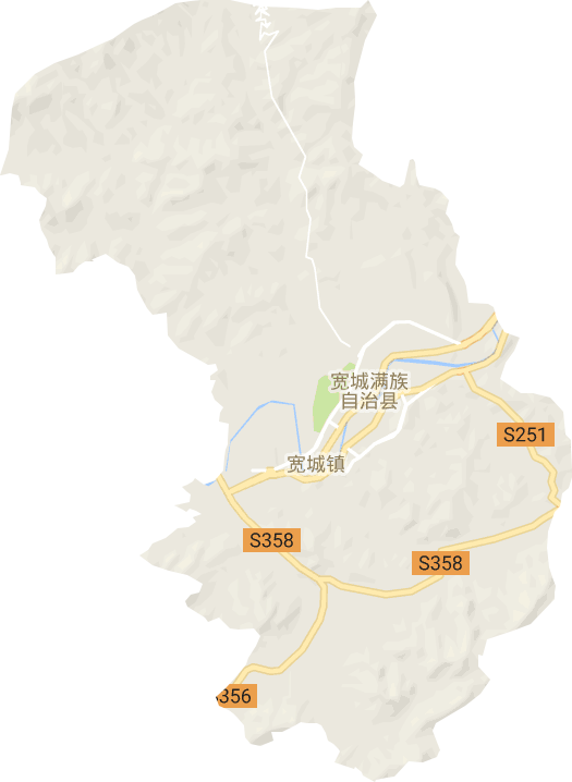 宽城镇电子地图