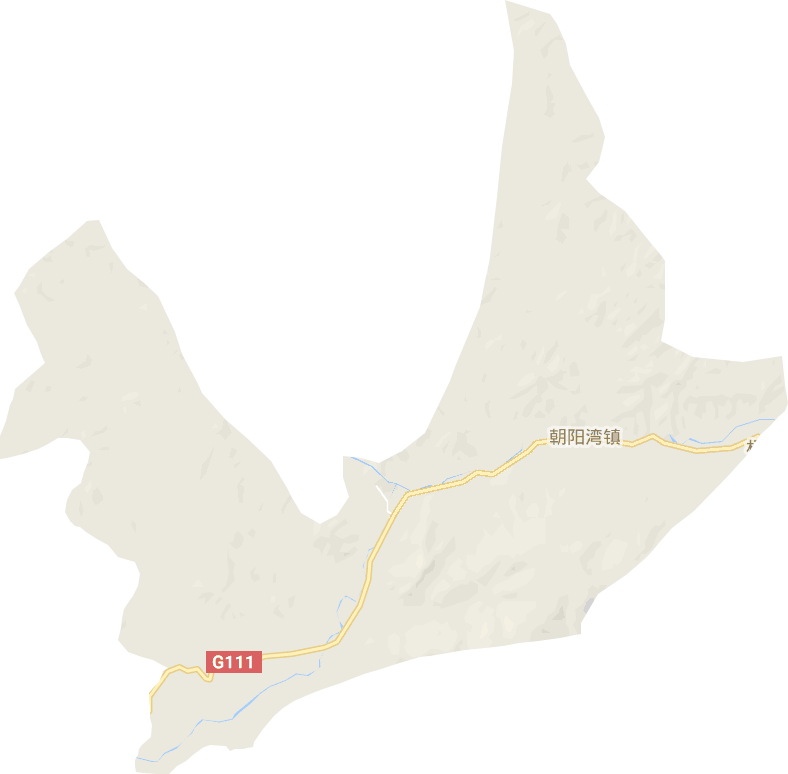 朝阳湾镇电子地图