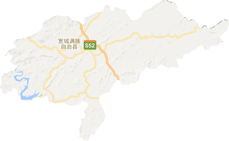 宽城县电子地图