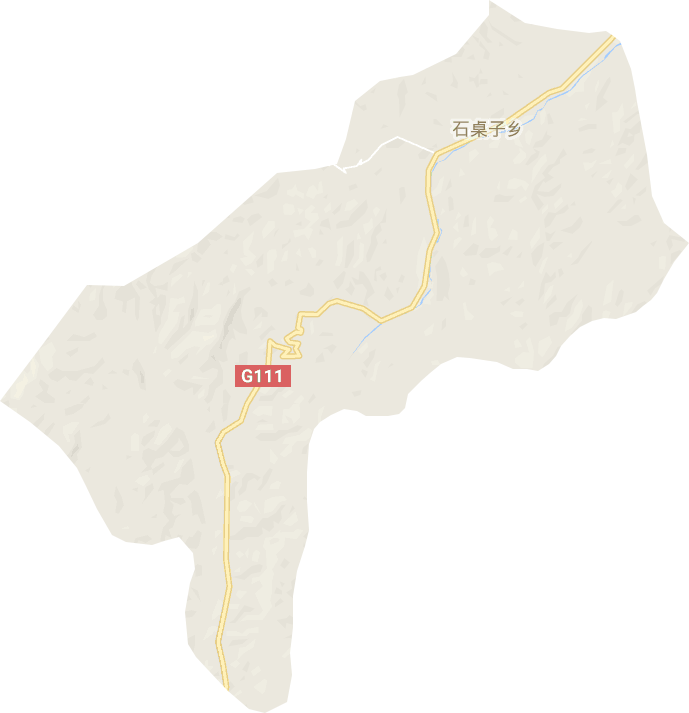石桌子乡电子地图