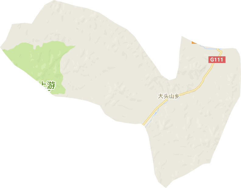 大头山乡电子地图