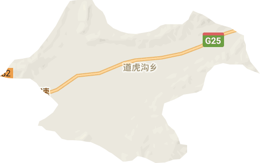道虎沟乡电子地图