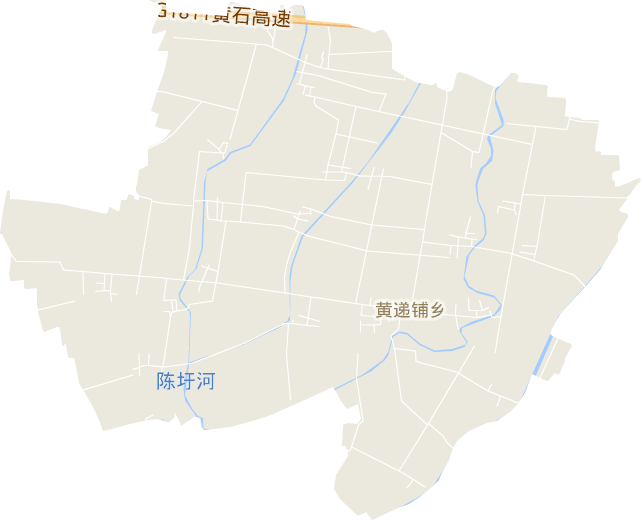 黄递铺乡电子地图