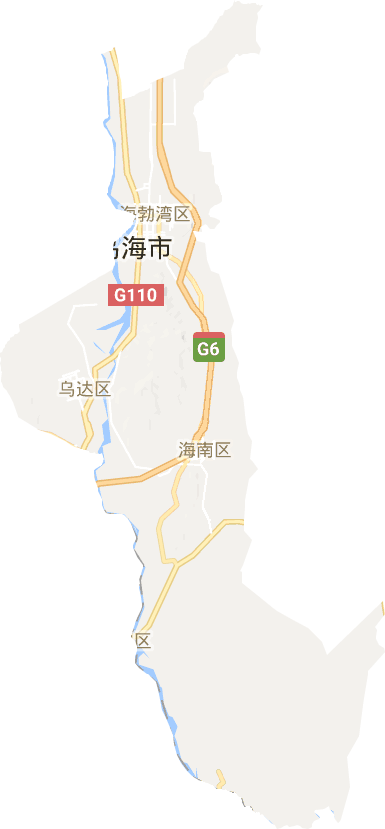 乌海市电子地图