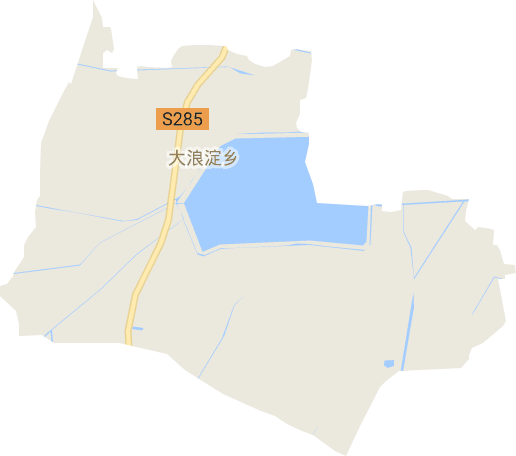 大浪淀乡电子地图