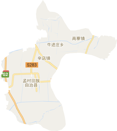 孟村县电子地图