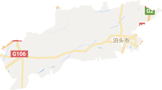 泊头市电子地图