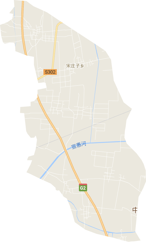 宋庄子乡电子地图