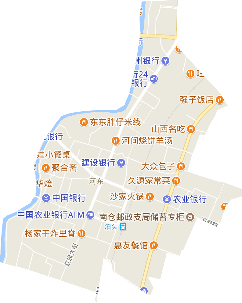 河东街道电子地图