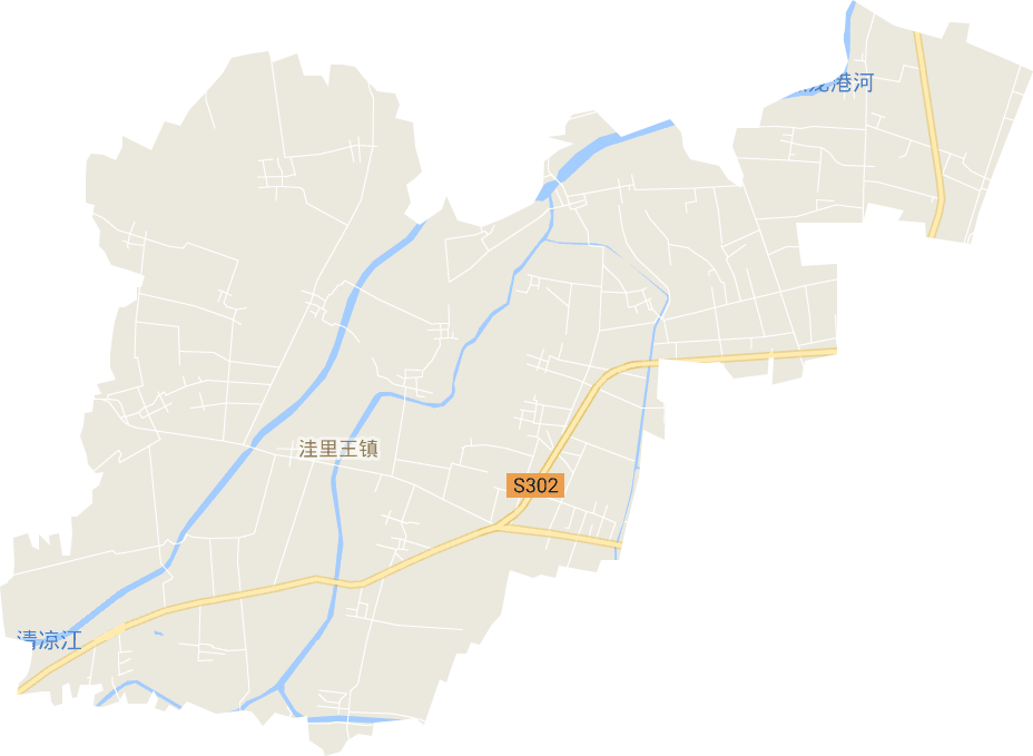 洼里王镇电子地图