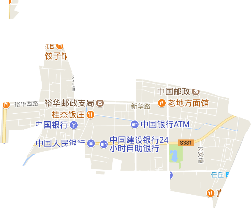 新华路街道电子地图