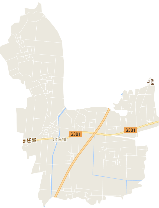 出岸镇电子地图