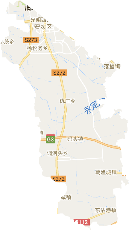 安次区电子地图