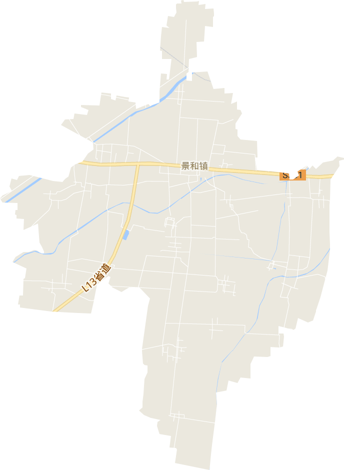 景和镇电子地图