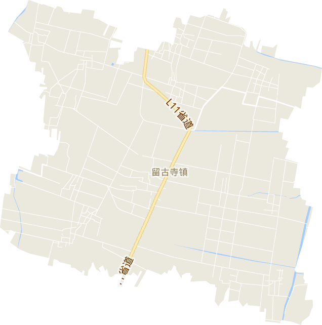 留古寺镇电子地图