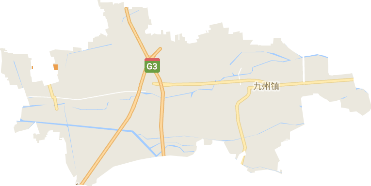 九州镇电子地图