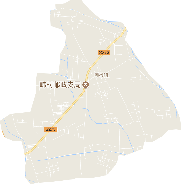 韩村镇电子地图