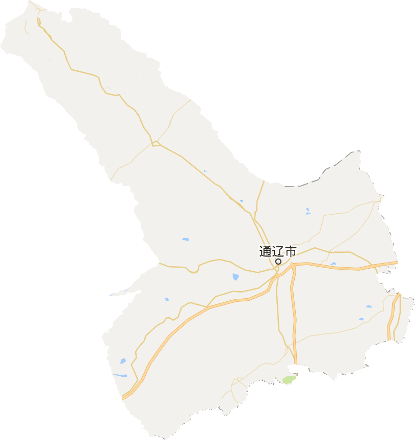 通辽市电子地图