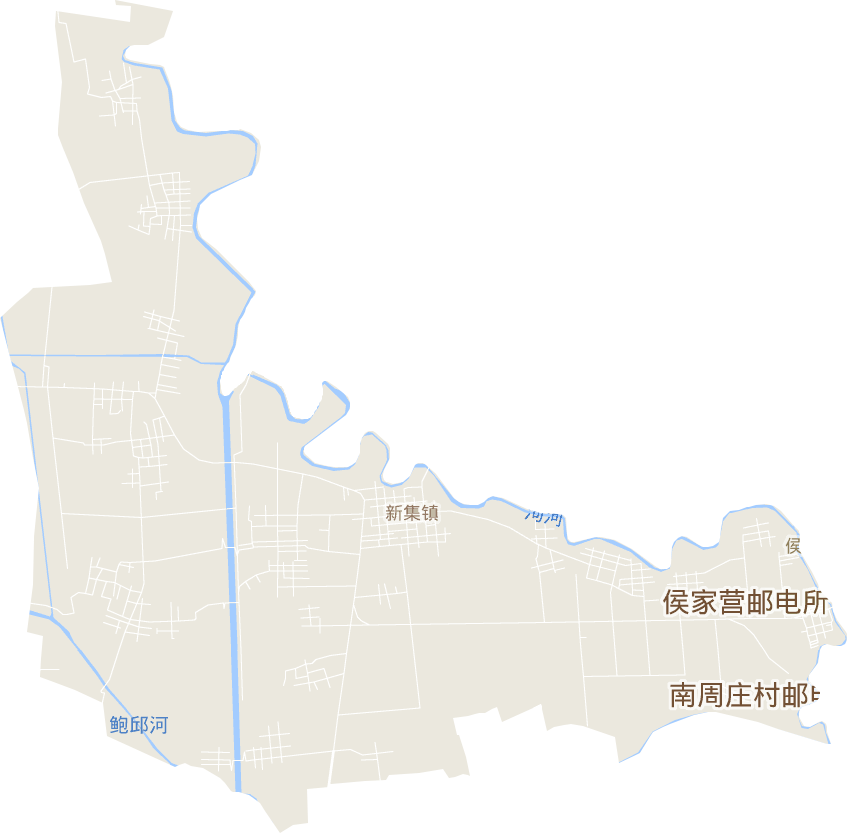 新集镇电子地图