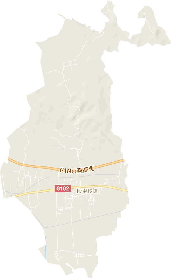 段甲岭镇电子地图