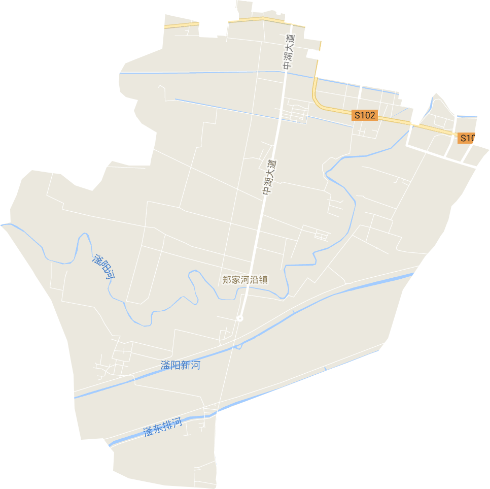 郑家河沿镇电子地图