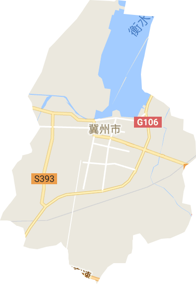冀州镇电子地图