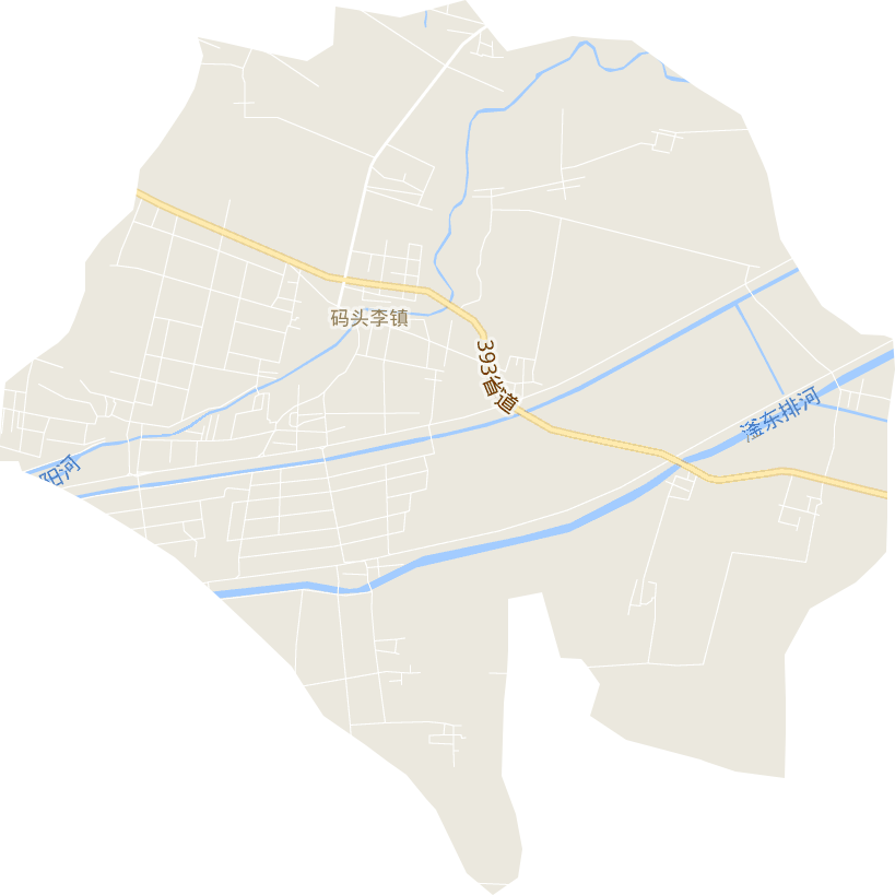 码头李镇电子地图
