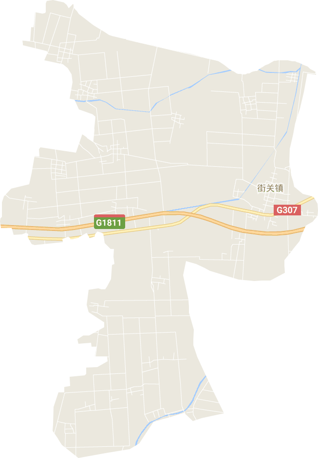 街关镇电子地图