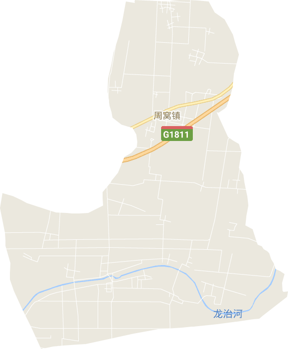 周窝镇电子地图