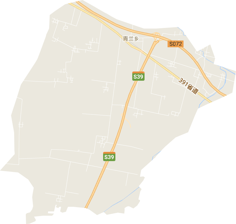 青兰乡电子地图