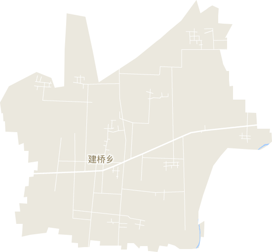 建桥乡电子地图