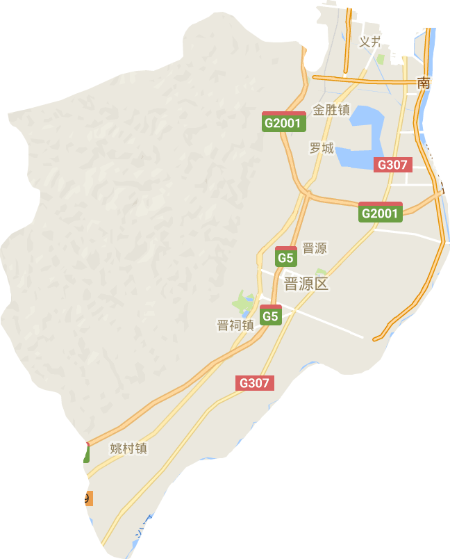 晋源区电子地图