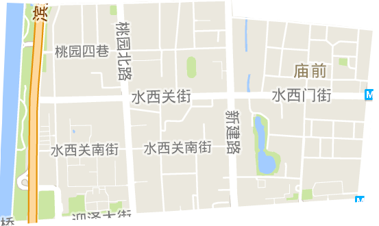 庙前街道电子地图