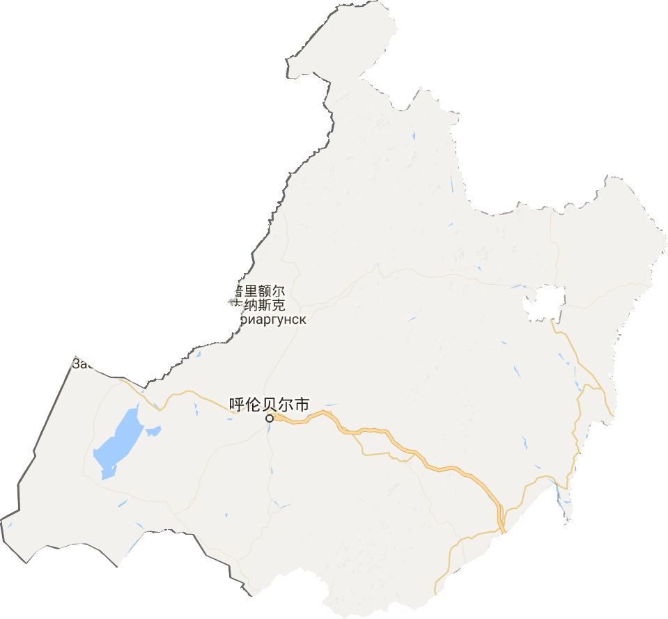 呼伦贝尔市电子地图