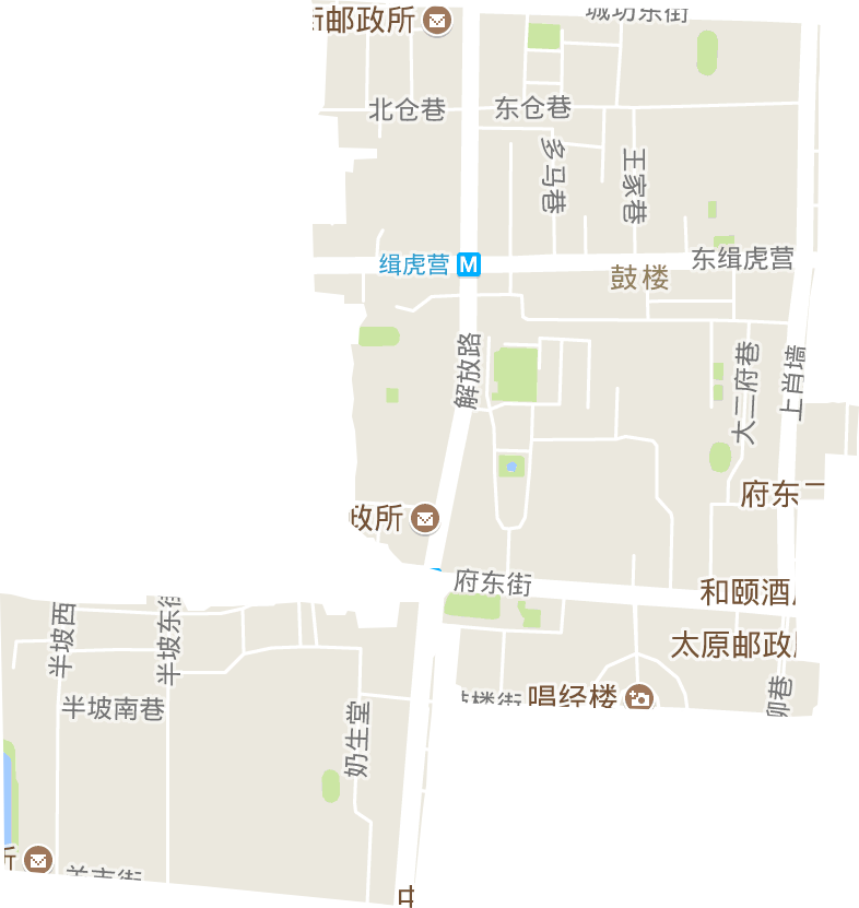 鼓楼街道电子地图