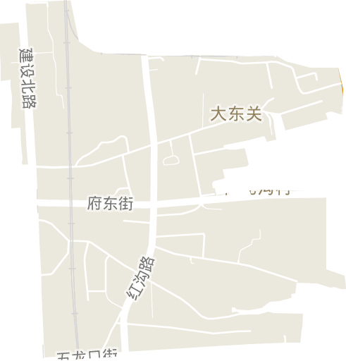 大东关街道电子地图
