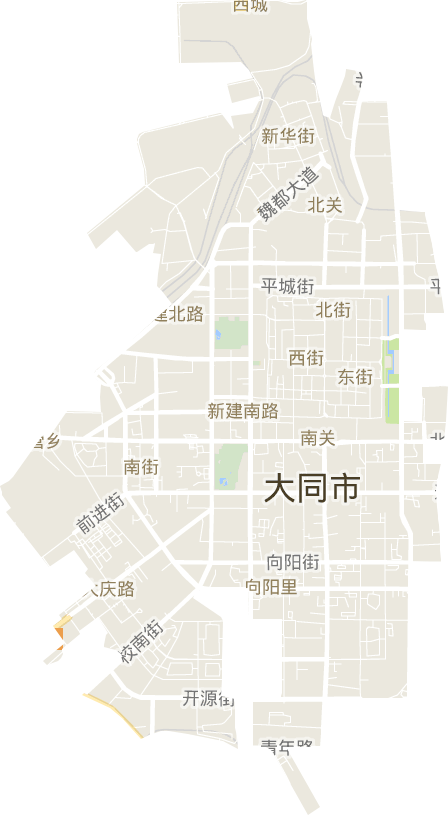 平城区电子地图