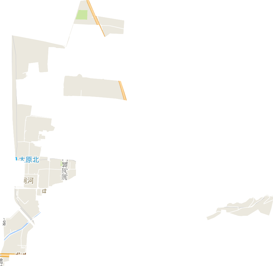 涧河街道电子地图