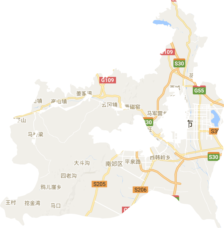 云冈区电子地图