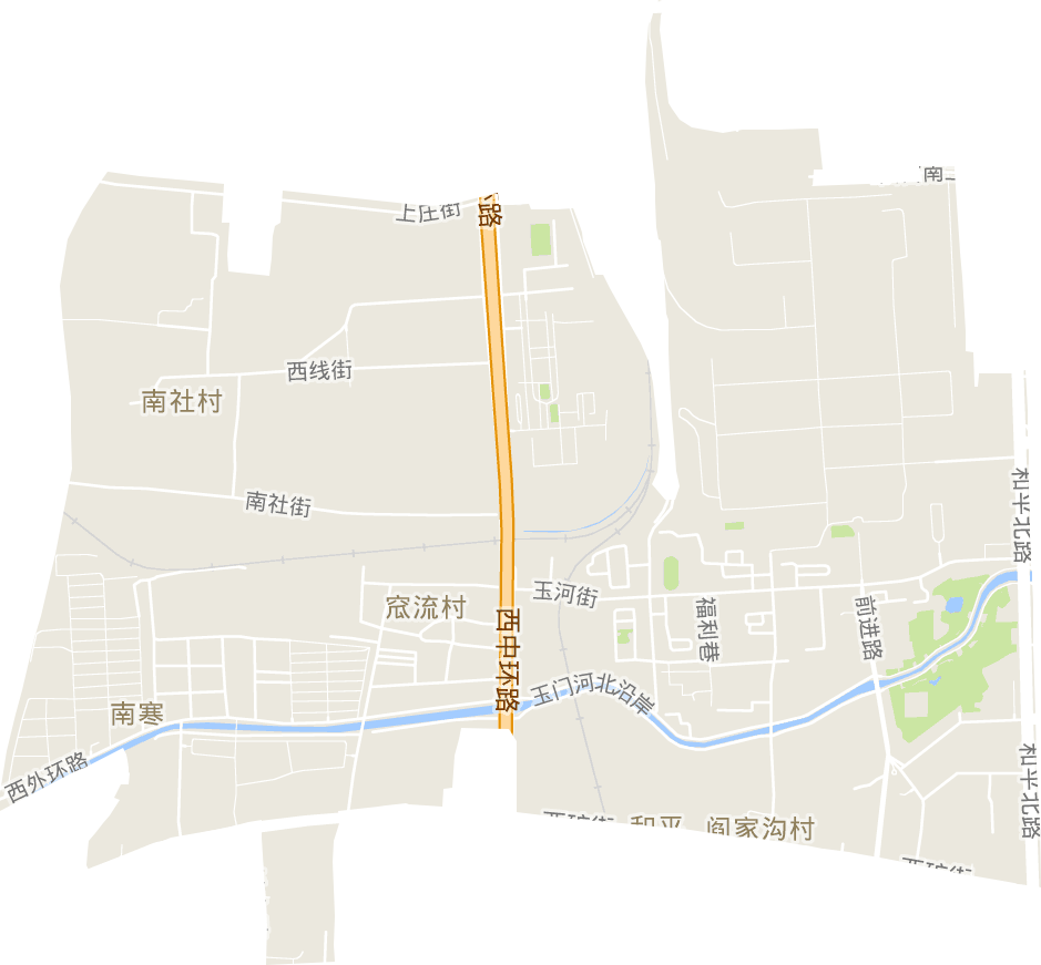 和平街道电子地图