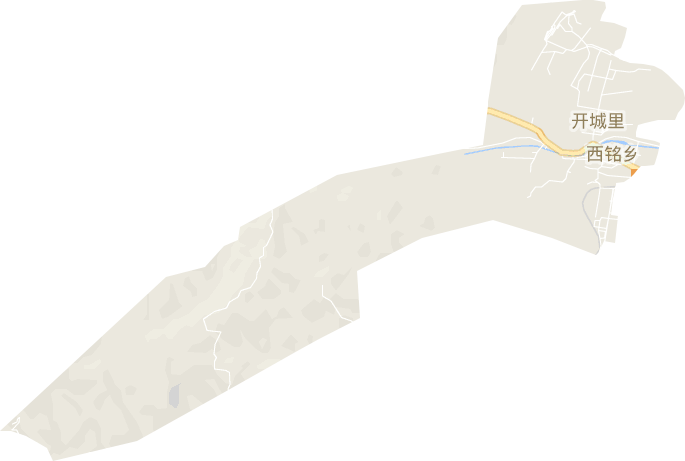 西铭街道电子地图