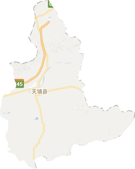 天镇县电子地图